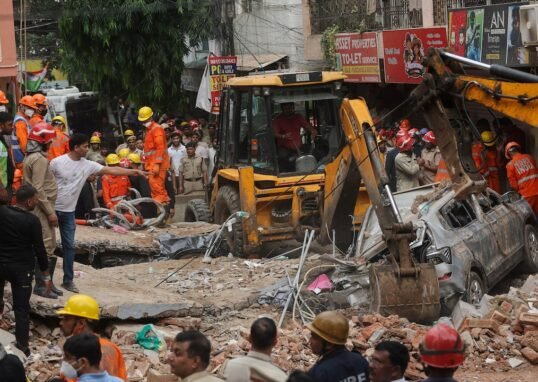 Delhi Building Collapse